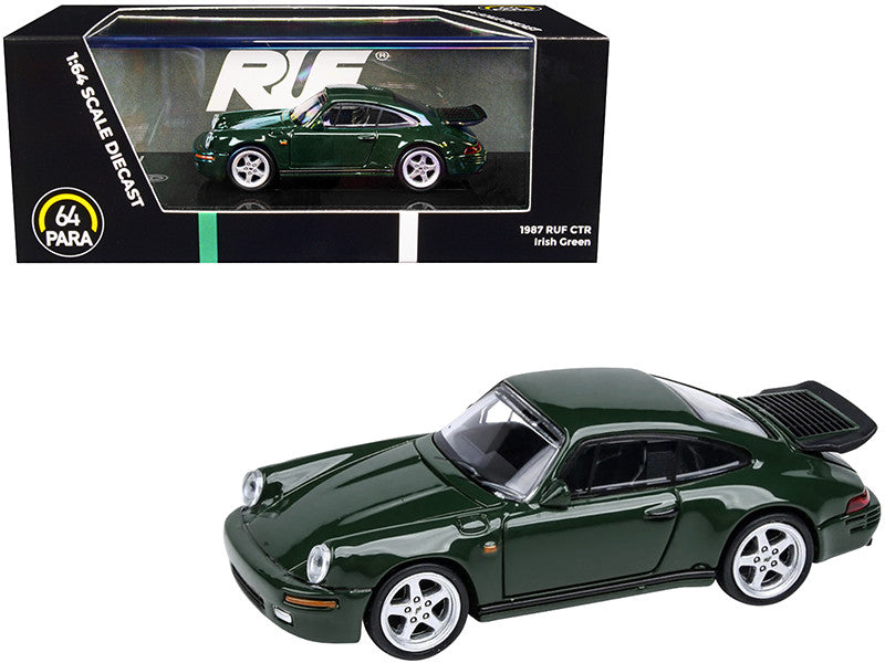 1987 RUF CTR Irish Green 1/64 Diecast Model Car by Paragon Models-0